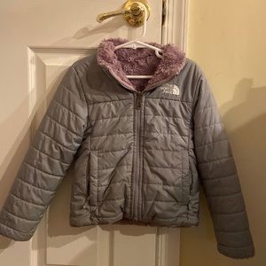 North face girls reversible jacket